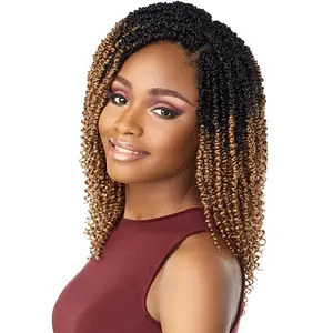Sensationnel Synthetic Lulutress Crochet Braid - 2X SKINNY PASSION TWIST 12"