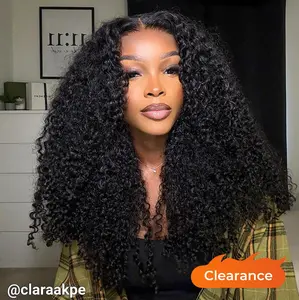 [Spring Musts] Wiggins Hair Pre Cut Ready And Go Wig Glueless Curly Wig Pre Bleached Pre Plucked 7x4 Closure Wig 13x4 HD Lace Frontal Wig Human Hair WeeklyDeals #SpringStatements