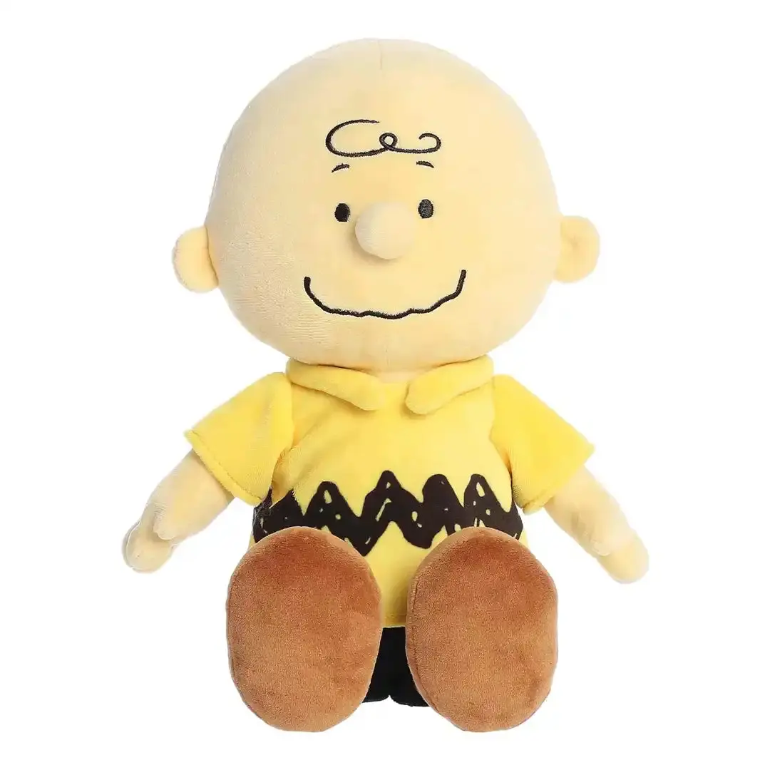 13" Aurora Charlie Brown Stuffed Toy - Cute Stuffies, Durable Soft Fluffy Collectible Stuffed Animal, Soft Stuffed Animal