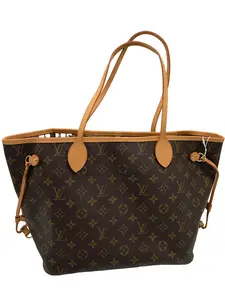 Pre-owned Louis Vuitton Monogram Neverfull MM Tote Bag/WJ05331414/1414