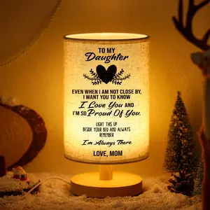 Birthday Daughter Gifts from Mom-Gifts for Daughter from Mom, Table Lamp to My Daughter Gifts for Birthday Anniversary Wedding Gifts Ideas summerwins