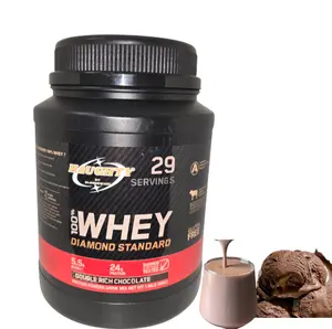 Haughty Chocolate Protein Powder - 29 Servings, 100% Whey Diamond Standard, 5.5g BCAAs, 24g Protein, Banned Substance Tested