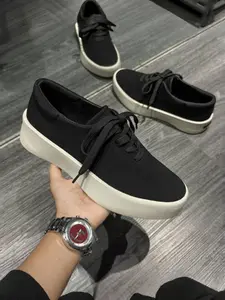 Men's Velvety Comfort Sneakers, Soft Touch Inner Lining, Durable Anti-Slip Sole, Stylish Versatile Casual Shoes, Walking Shoes