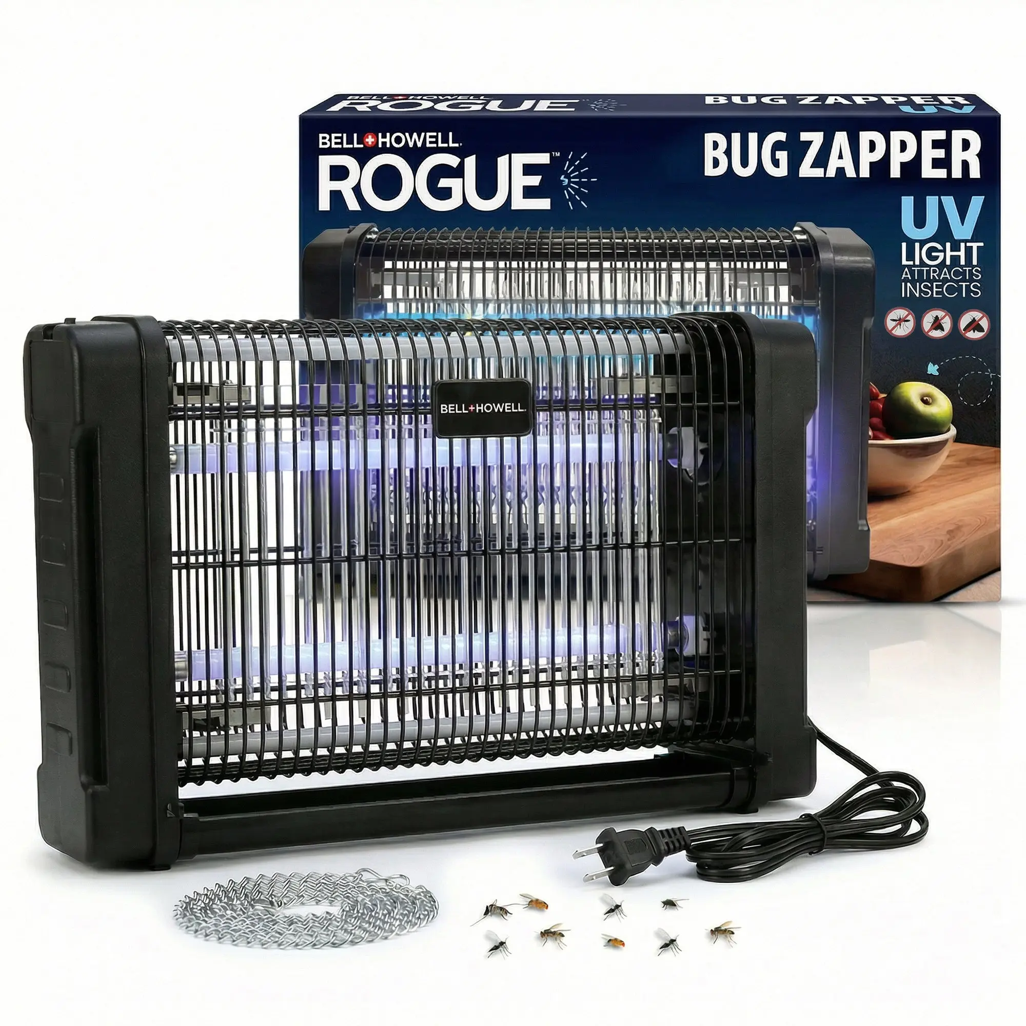 Monster Zapper 2800-Volt High Performance Electric Indoor Hanging Bug Zapper Monster Zapper 2800-Volt High Performance Electric Indoor Hanging Bug Zapper
