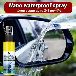 Car Windshield Nano Coating, Hydrophobic Rain-Reducing, Spray-Applied, Lasting Enhanced Visibility, Streak-Free Rainproofing, Safe & Easy Maintenance