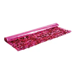 15 Ft. Hot Pink Floral Sheeting Backdrop