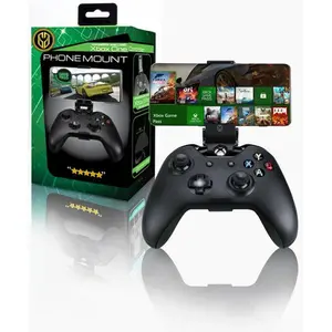 Ghost Gear Phone Mount for Xbox One & Xbox Elite Controllers - Perfect for Game Pass - Adjustable Accessories Console Smartphone Stand (controller not included)