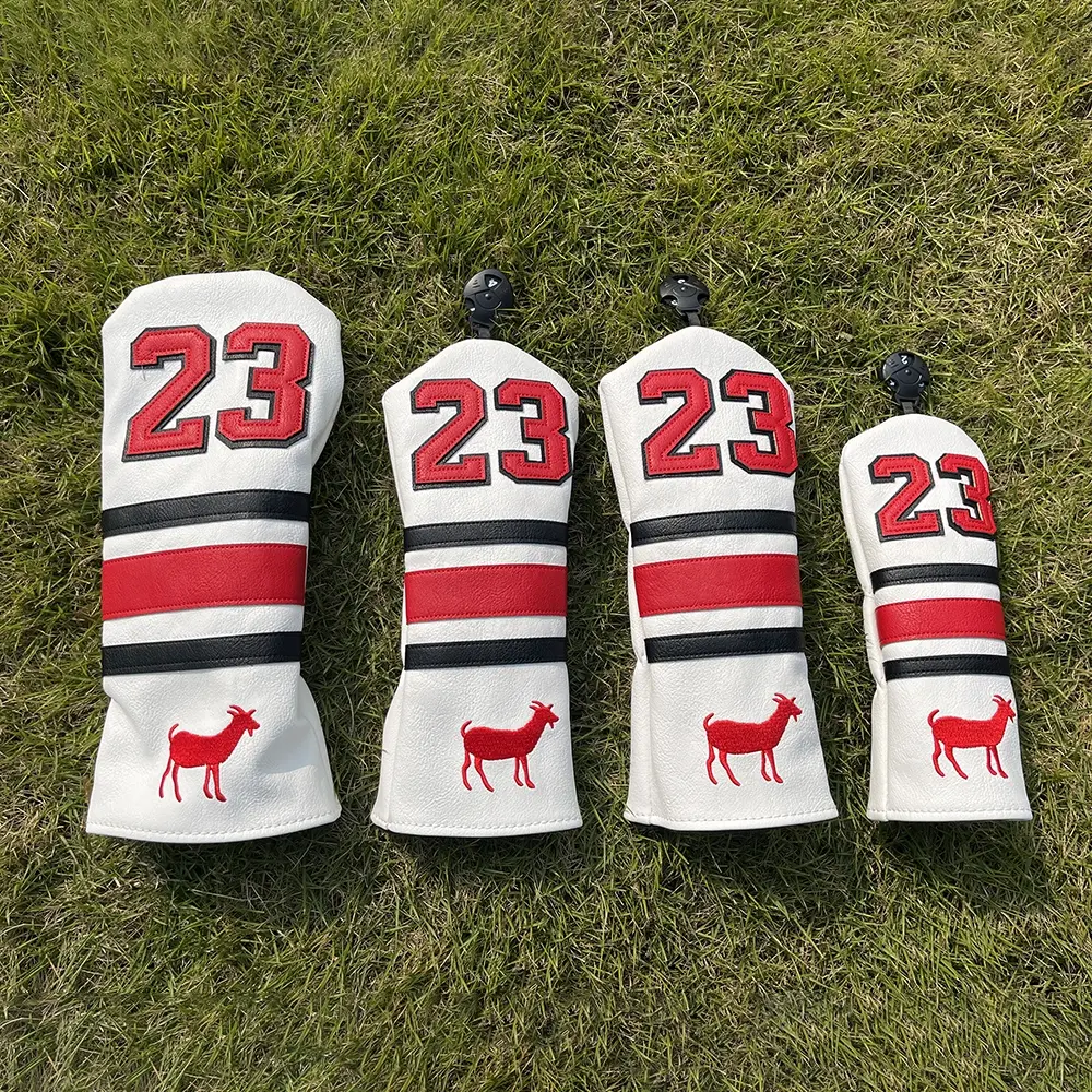Goat Pattern Golf Club Headcover, Limited Edition Design, Unique Golf Gifts for Golfers & Golf Lovers, Durable & Stylish Golf Accessories