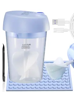 Auto Resin Mixer, Hands-Free Easy Clean Epoxy Resin Mixer with Silicone Mixing Cup, Electric Epoxy Resin Mixer for Epoxy Resin - Let's Resin