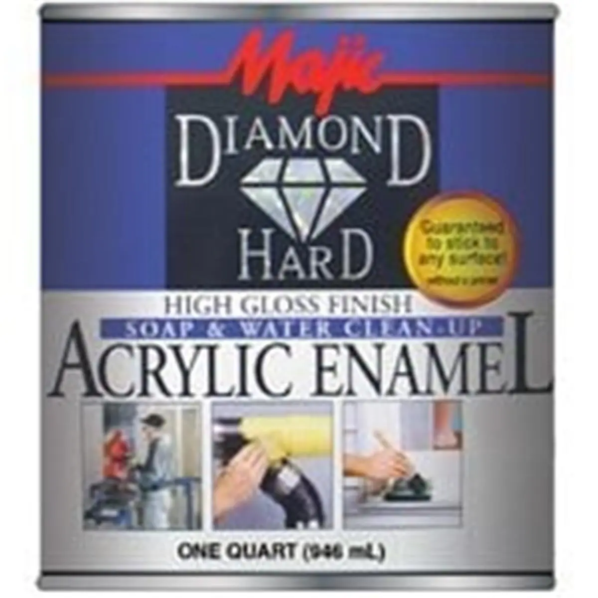 Majic Paints 8-1503-2 1 Quart Gloss Sandy Beige Diamondhard Acrylic Enamel