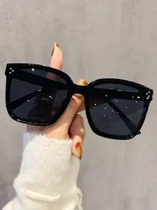3 Pcs Unisex Large Frame Trendy Sunglasses, Fashionable Comfortable Eyewear for Women, Outdoor Activities, Parties, Travel, Driving, Fishing