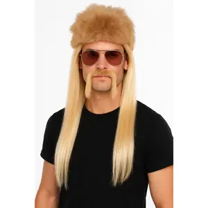 18 Wheeler Blonde Wig Kit - Halloween Costume Accessory