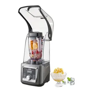 VEVOR Blender for Smoothies, 85 oz 1400W, Professional Blender with Powerful Motor, Multi-Functional Food Processing Blender with Noise Cover for Smoothie/Milkshake/Juice, Fits for Kitchen