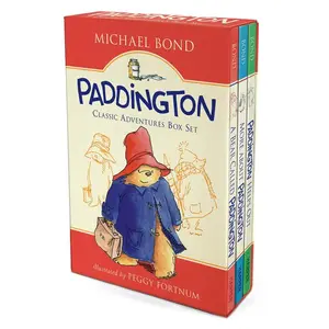 Paddington Classic Adventures Box Set: A Bear Called Paddington, More About Paddington, Paddington Helps Out (Paddington) by Michael Bond||Peggy Fortnum [Paperback Book]