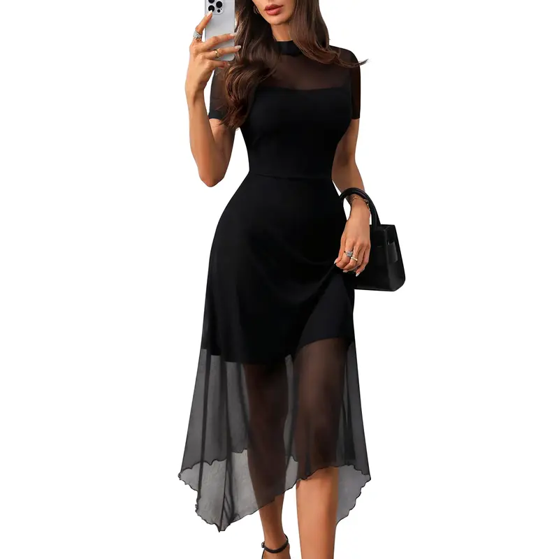 sleeveless blue midi dress Blue Sleeveless Side Cutout Midi Dress Small