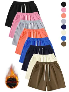 Cold Days? No Problem! 8-Color Fleece-Lined Casual Shorts - Stay Warm & Stylish in Every Hue | Grab Your Favorite Now! Athletic Unisex Activewear Elastic shorts for men SpringStatements