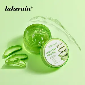 Moisturizing Hydrating Aloe Gel Soothing Face Moisturizer Deep Repair Cream Lightweight, Moisture Lock with Cooling Relief for All Skin Types