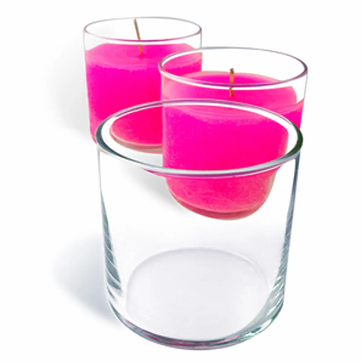7.5 Oz Symphony Glass Candle Container