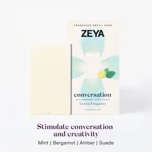 ZEYA Fragrance Card Refills – Clean Home Fragrance Diffuser Refills, Portable Scent Cards, Non-Toxic, Pet-Safe, Long-Lasting Room Fragrance