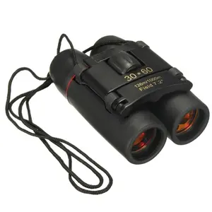30x60 Day and Night Camping Travel Vision Spotting Scope, Optical Military Folding High Definition Binoculars Telescope, Outdoor Camping Hiking Equipment