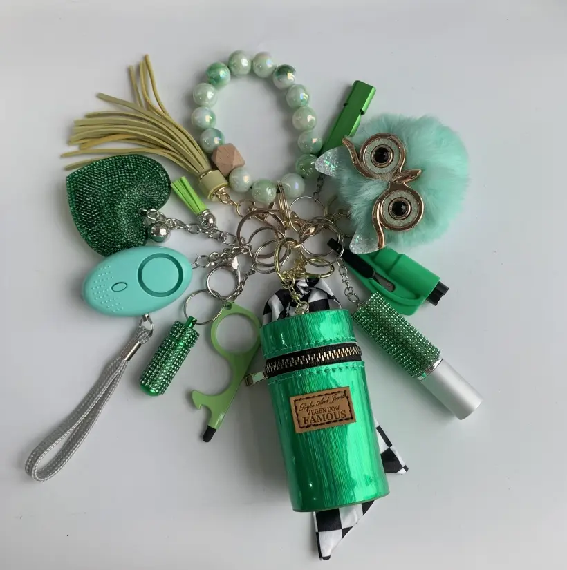Whistle Alarm, Window Breaker Keychain Gift Set for Women Whistle Alarm, Window Breaker Keychain Gift Set for Women