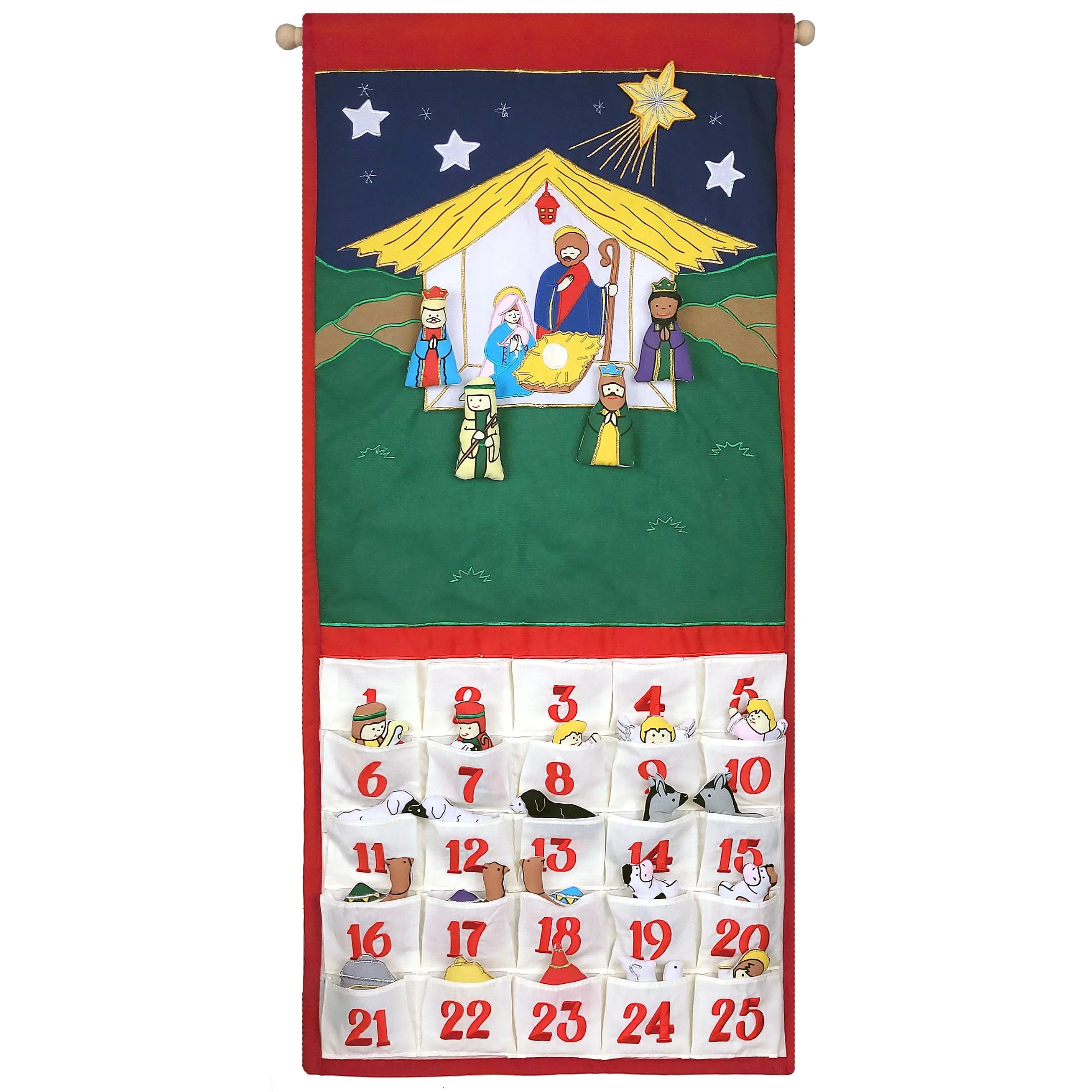 Traditional Nativity Advent Calendar