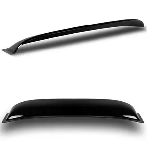 For 2006 - 2015 Honda Civic 4DR / Sedan Black ABS Rear Window Roof Visor Spoiler Wing