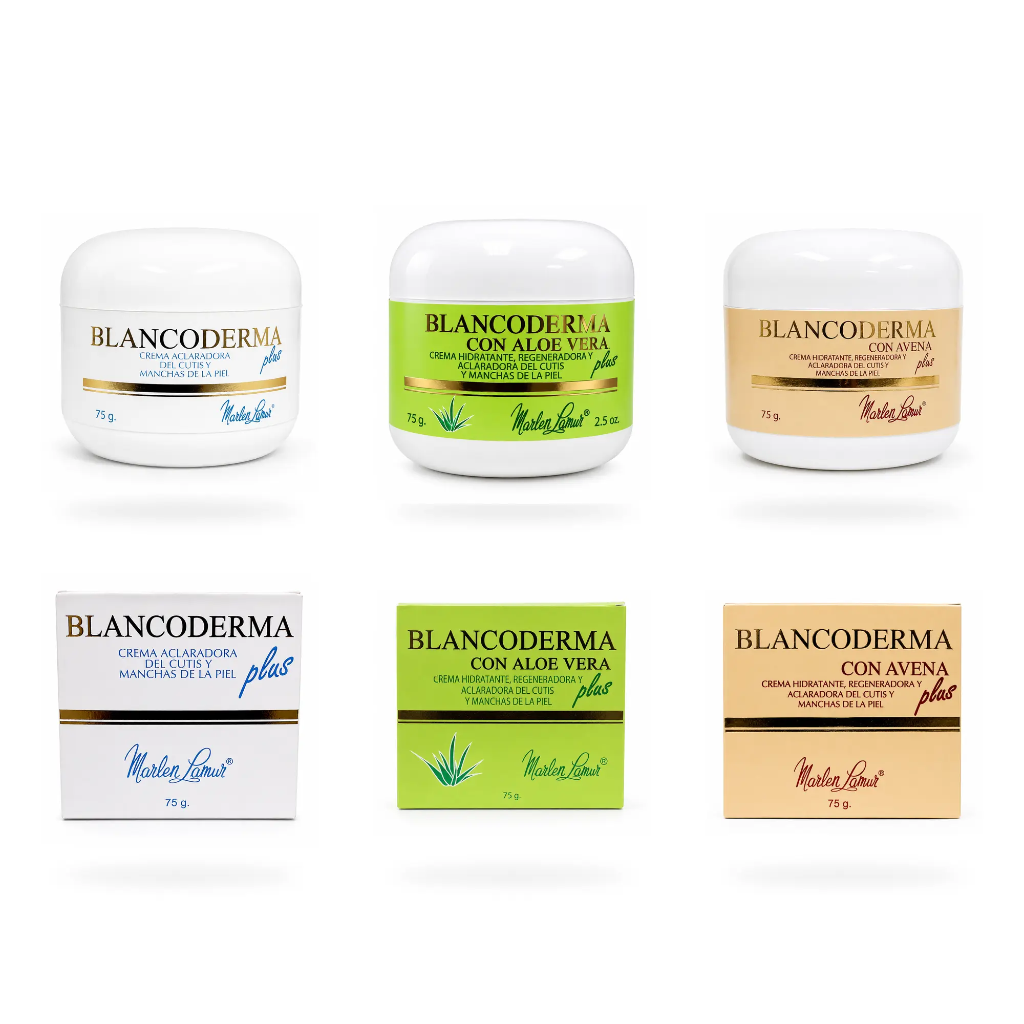 Blancoderma Plus Marlen Lamur 75g – Crema Facial para el Cuidado de la Piel
