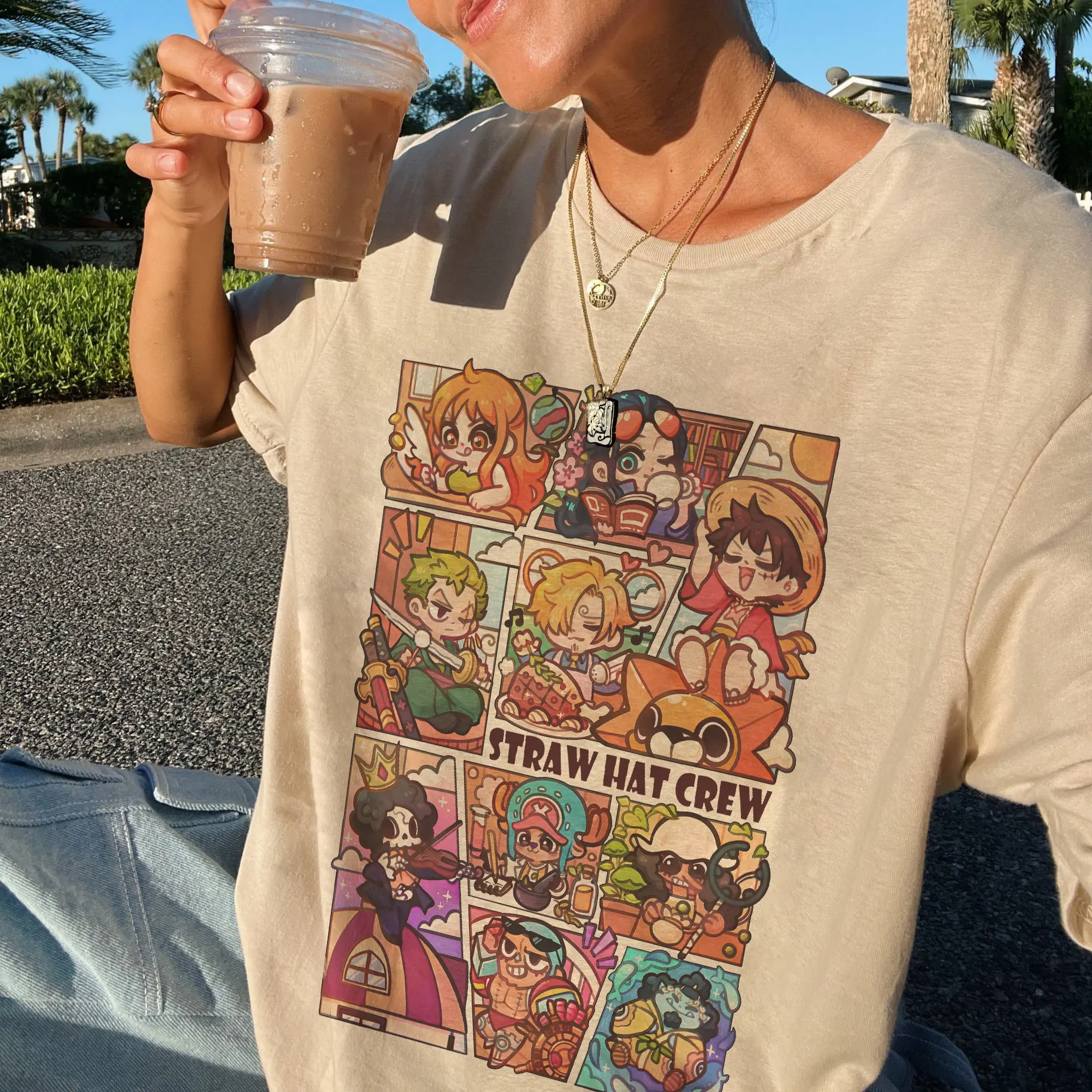 OP Chibi Cute Shirt, Trending Anime 2025 Tee, Gift For Fans