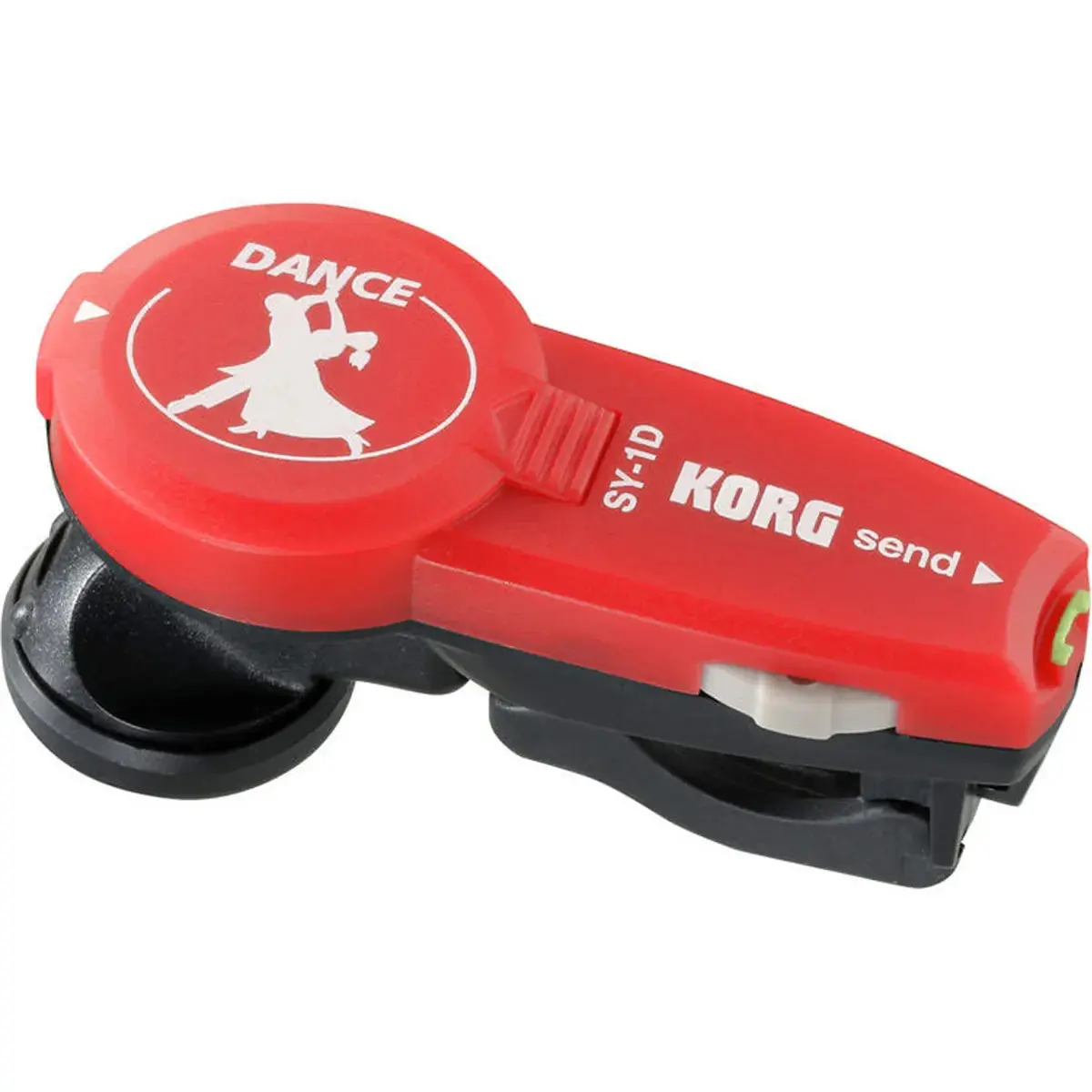Korg SyncDancing Synchronized Music Device, Ballroom Dance Player with Earclip Fit & Lithium Coin Power Supply