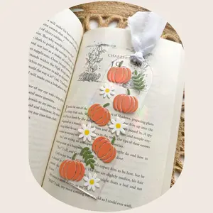 Pumpkin Blossom Bookmark