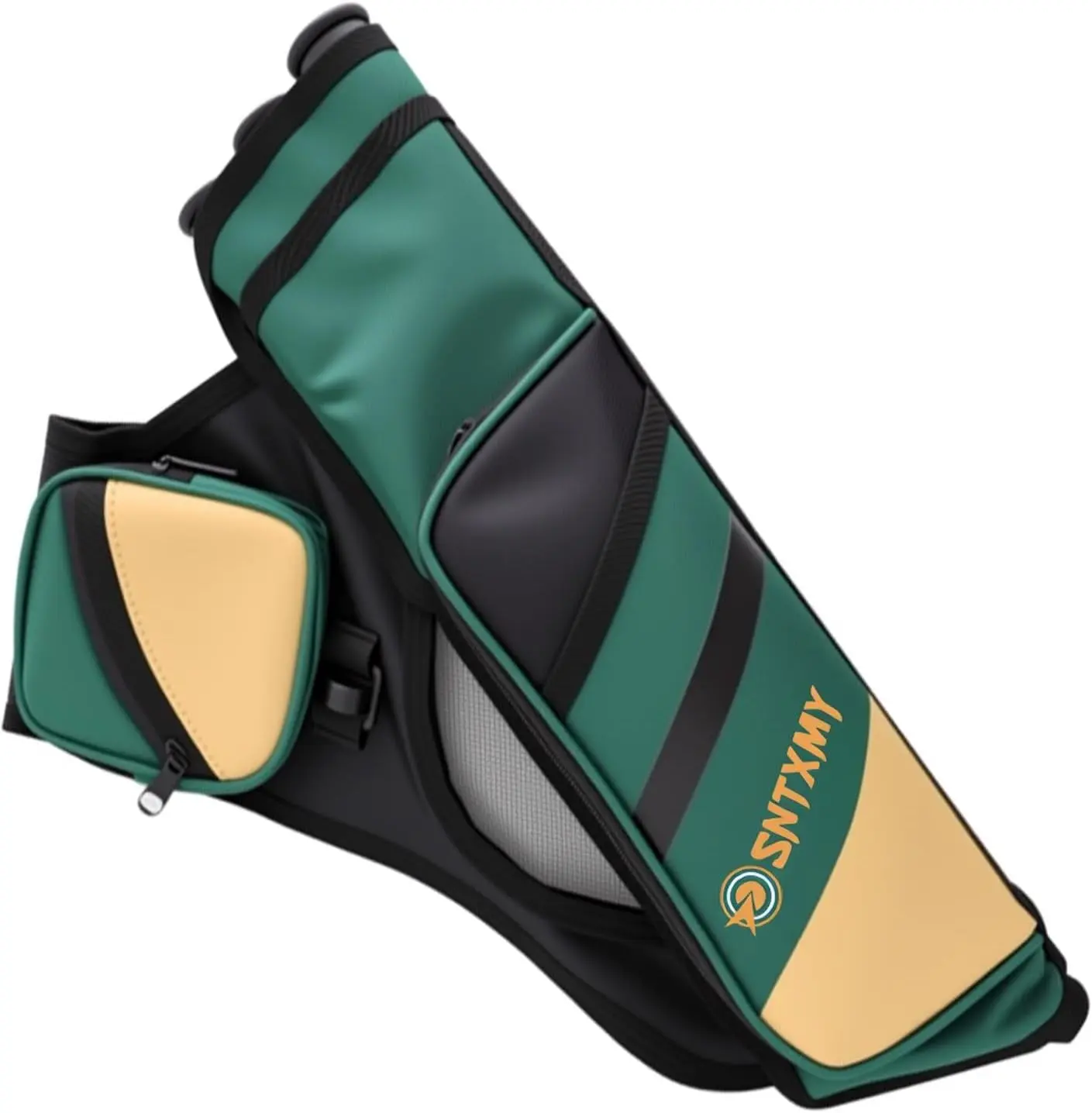 SNTXMY Outdoor Compact Waist-Mounted Belt-Attach Arrow Quiver, Durable Lightweight Archery Bag for Adults’ Bows, Secure Arrow Holder, Multifunctional for Practice Sessions & Field Shooting, Holds Arrows Securely, Training