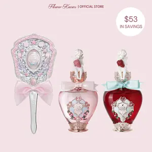 Flower Knows Muse Scent Set - Fruit & Strawberry Sweet Fragrance, 50ml (1.7oz) Eau De Parfum, Long-lasing, Summer Women Perfume Gift