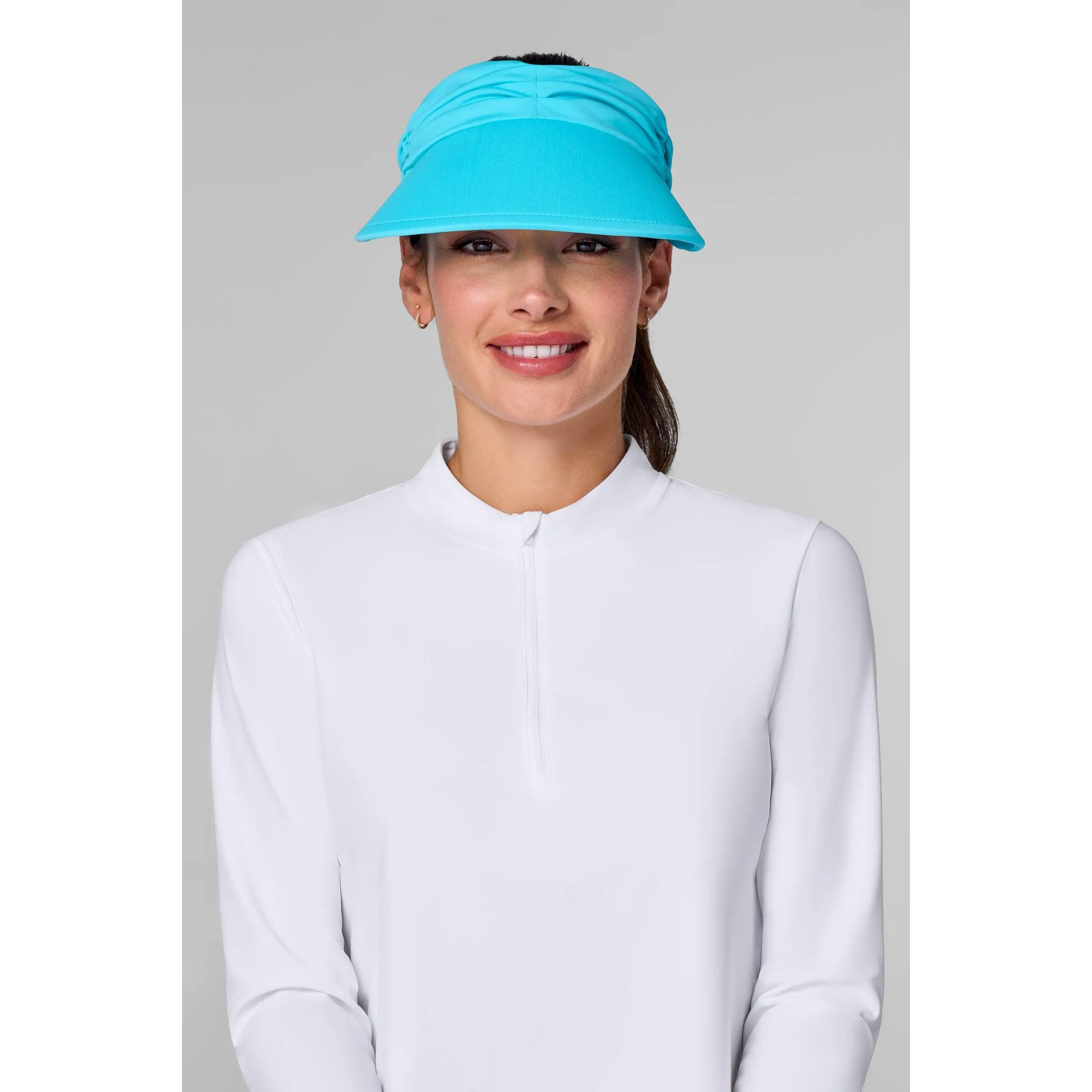 Exuma | Women's Swim Visor | Blue Curacao Exuma | Women's Swim Visor | Blue Curacao
