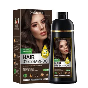 Plant-Based Hair Dye Shampoo – Easy Wash-In Hair Color