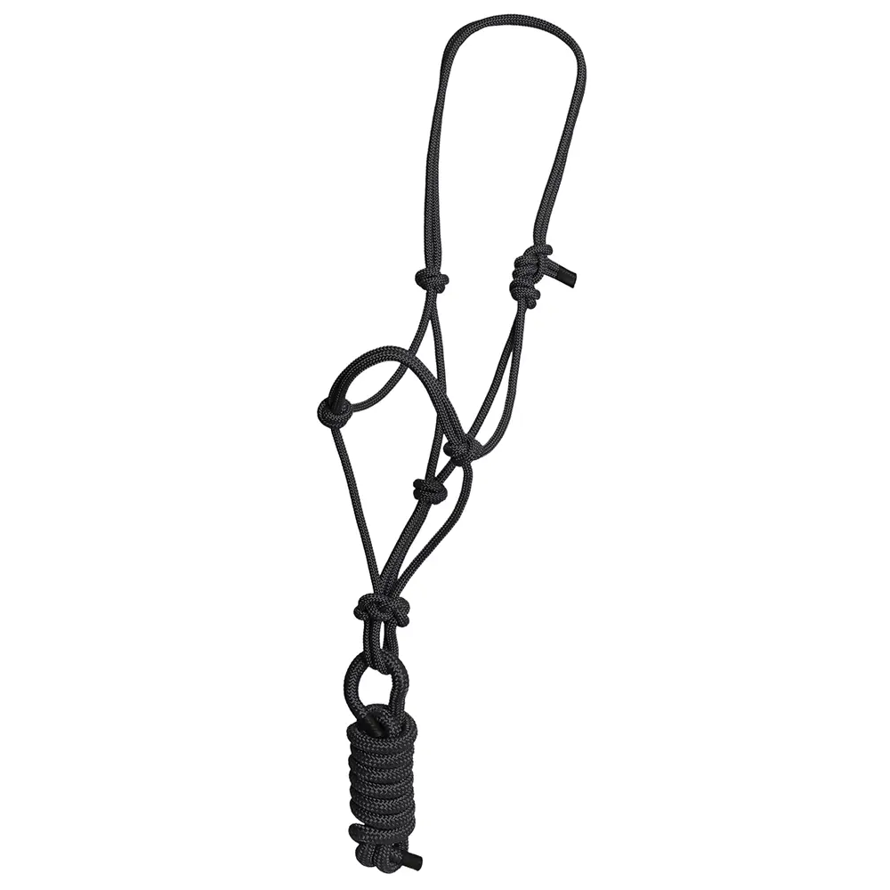 8 Ft Hilason Western Nylon Heavy-Duty Lead rope halters for horses bridle multi-colored