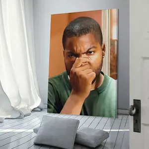 Funny Bathroom Wall Art Friday Movie Poster 90s Comedy Ice Craig's Dad Toilet Scene Prints Wall Decor Poster For Bedroom Living Room Office Decor