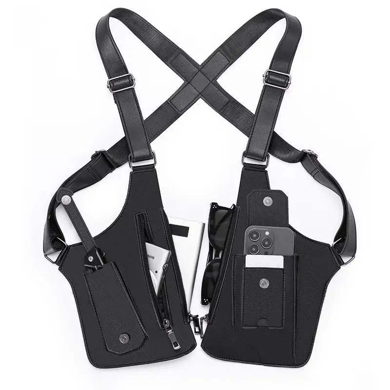 Adjustable Underarm Shoulder Bag for Men and Women- Anti-theft Hidden Storage for Cell Phones and Other Hunting and Outdoor Gear, High-Quality Faux Leather (PU Leather),Christmas first choice, best holiday gift