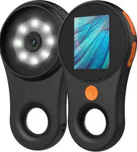 Digital Microscope Handheld 2.0 inch IPS Color Screen,Portable Digital Magnifying Glass 500x,Marco Microscopes,uilt-in 8LED Lights,USB Compatible with PC Windows,  OS