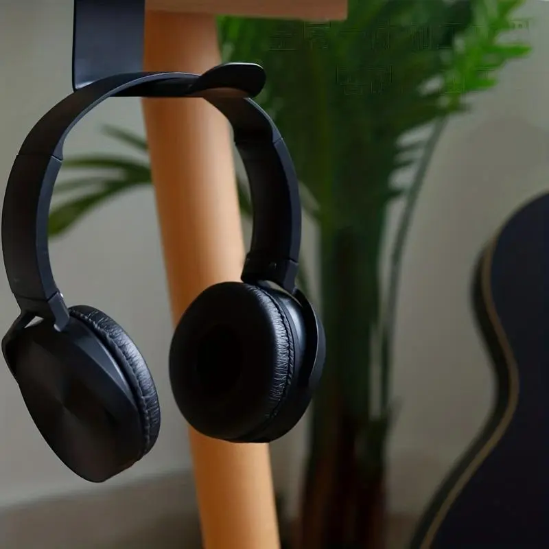 U-shaped Headphone Stand, Wall Mounted Acrylic Headset Hook Stand, Headphone Hanging Rack, Under Desk Headset Rack, Headphone Stand Hanger