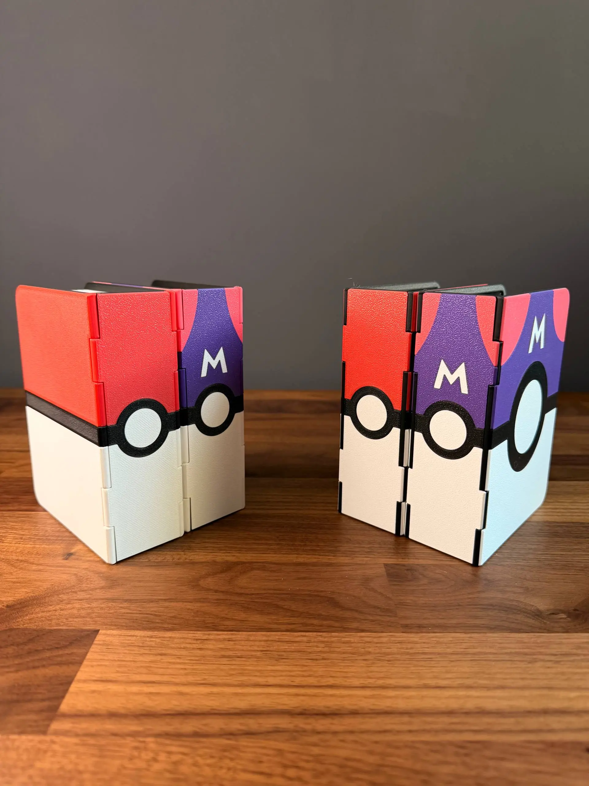 6 or 12 Page Ultra Pro Toploader Card Binder – 3D Printed Trading Card Storage Book, Sliding Page TCG Album, Premium Card Display Organizer Card Sleeve