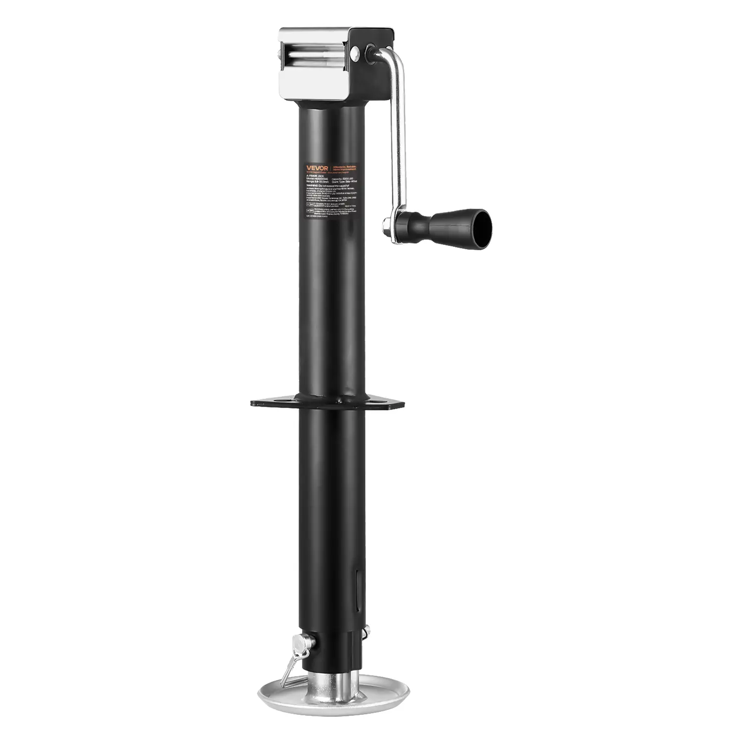 【Summerfinds】VEVOR A-Frame Jack, 5000 lbs Dynamic Load Capacity Stand with Handle & Rectangular Footpad, 15-in Vertical Travel, Fits RV & Utility Trailers, Car Repair Tools, Tools and Gadgets
