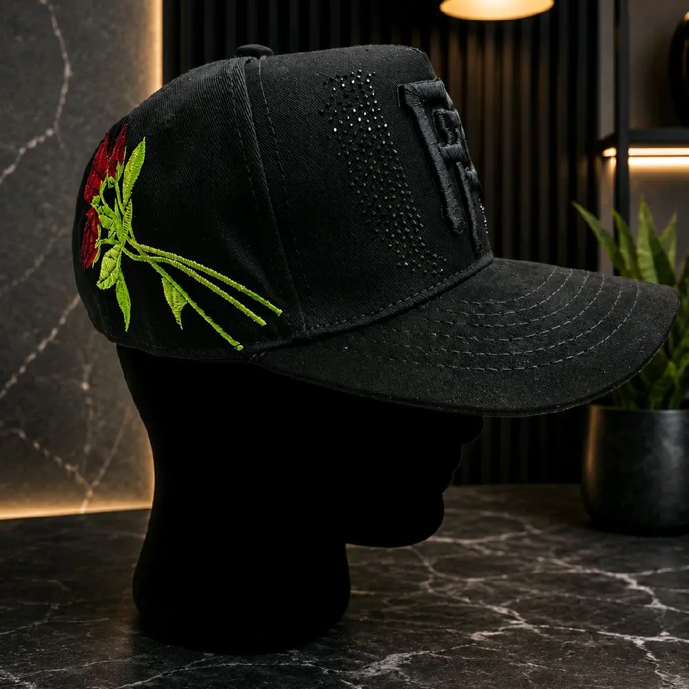 046  Rosas 2 P gorra hombre