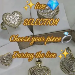 Live Selection Choose Your Piece During the Live Heart-Shaped Jewelry Collection