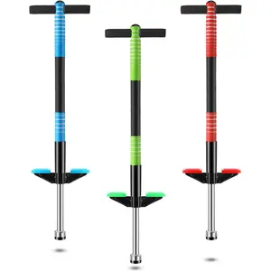 3 Pcs Pogo Stick for Kids Age 6 and Up, Suitable for 40-80 lbs, Soft Foam Jump Stick for Beginners, Great for Kids Exercise Body Balance Keep Healthy, Outdoor Activity Toy