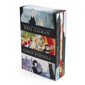 Neil Gaiman/Chris Riddell 3-Book Box Set: Coraline; The Graveyard Book; Fortunately, the Milk by Neil Gaiman||Chris Riddell [Paperback Book]