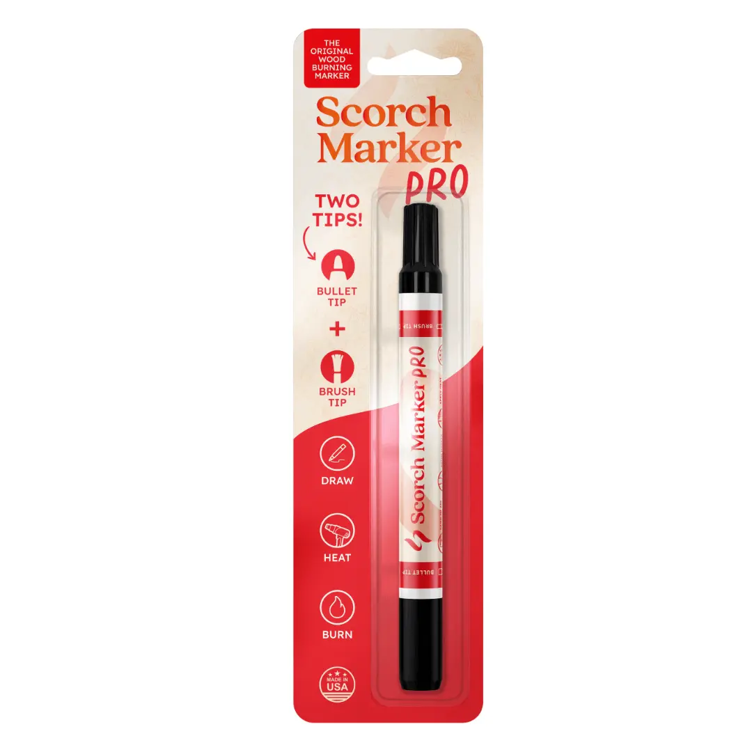 Scorch Marker Pro - Heat Activated Wood Burning Marker