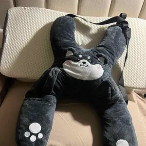 Plush Pig Cute Car Neck Pillow for Kids - Character-Shape Seat Belt Cover with Head Support, Sleep Aid Cuddly Cushion, Road Trip Sports & Outdoor Protective Gear
