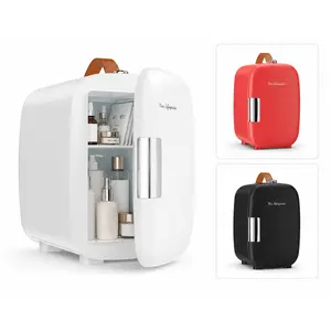 5L Mini Refrigerator Compact Fridge for Skincare Food and Beverage Storage Portable Small Cooler for Bedroom Office and Travel