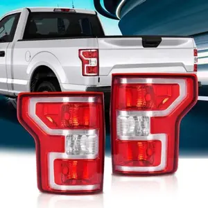 Rear Tail Lights Lamps Driver & Passenger Side Fit For 2018-2020 Ford F150 F-150 G-PLUS